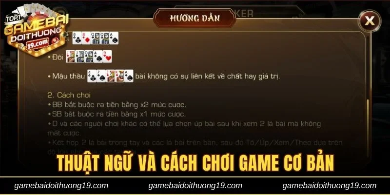 6 thuật ngữ và cách chơi xì tố cơ bản