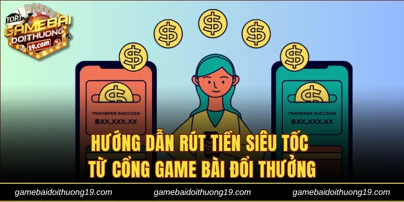Hướng dẫn rút tiền