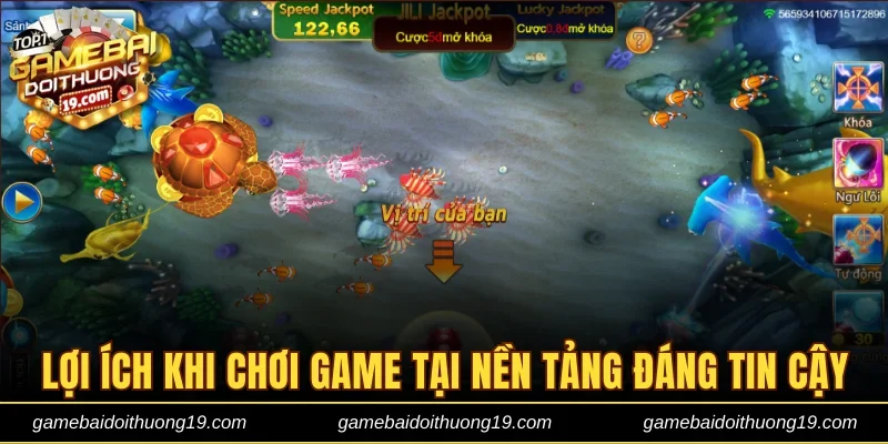 Lợi ích khi chơi game tại nền tảng đáng tin cậy