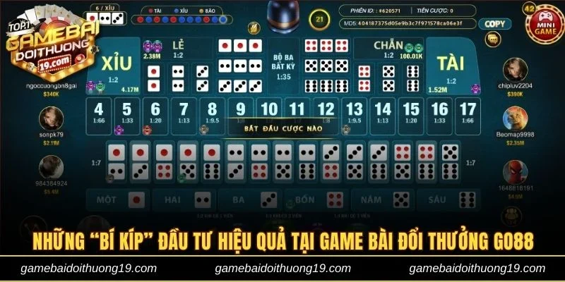 Những bí kíp chơi game bài hiệu quả