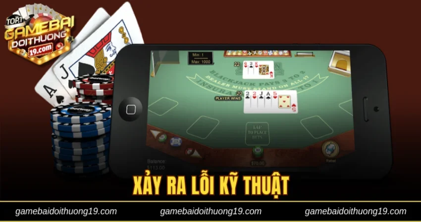 Xảy ra lỗi kỹ thuật